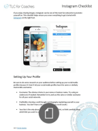 Instagram Checklist