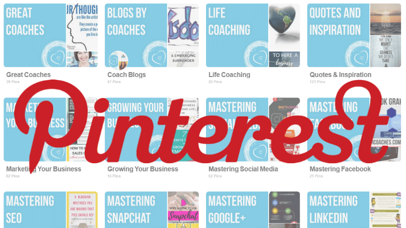 Pinning on Pinterest