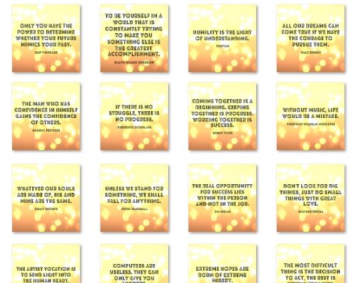 Instagram Quote Pack (Yellow Lovelo)