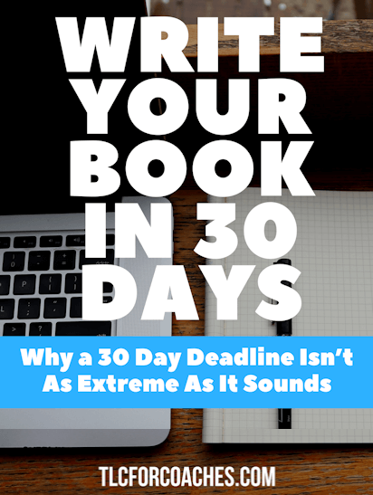 Write Your Book in 30 Days