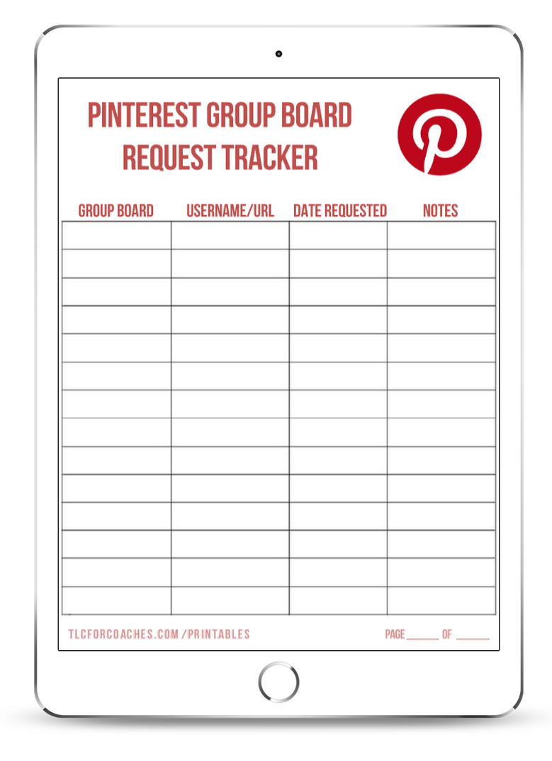 Pinterest Group Board Tracker (Download)