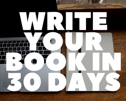 Write Your Book in 30 Days