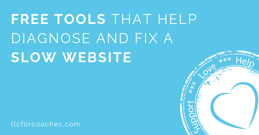 Free online tools to fix a slow website