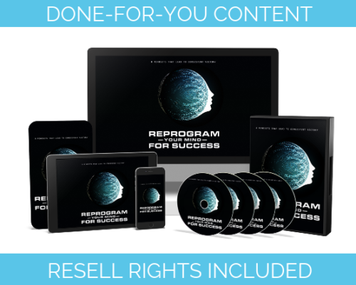 Reprogram Your Mind for Success PLR Package