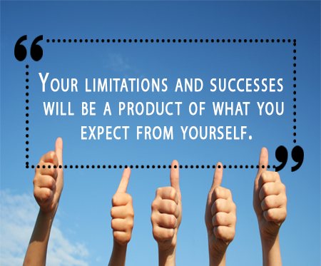 Limitation and Success quote