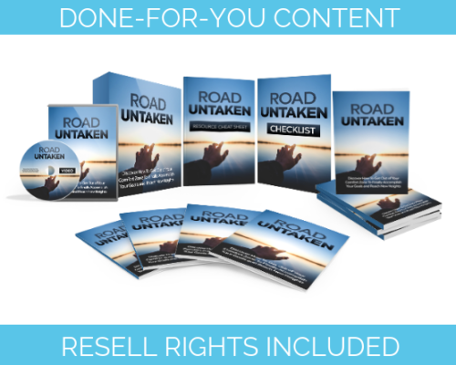 Road Untaken Comfort Zone PLR