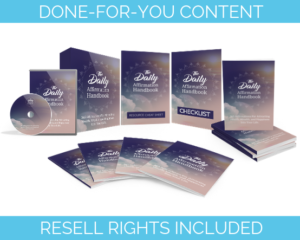 Daily Affirmations PLR Package Done For You