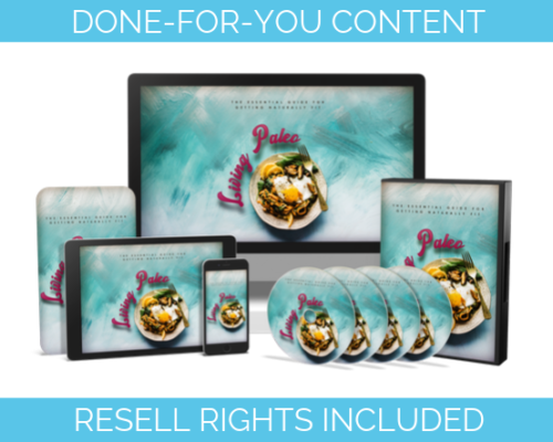 Living Paleo PLR Done For You Content