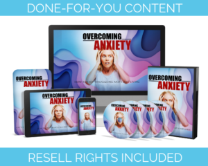 Overcoming Anxiety PLR Package